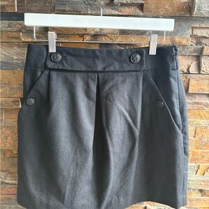 Banana Republic Black Mini Skirt